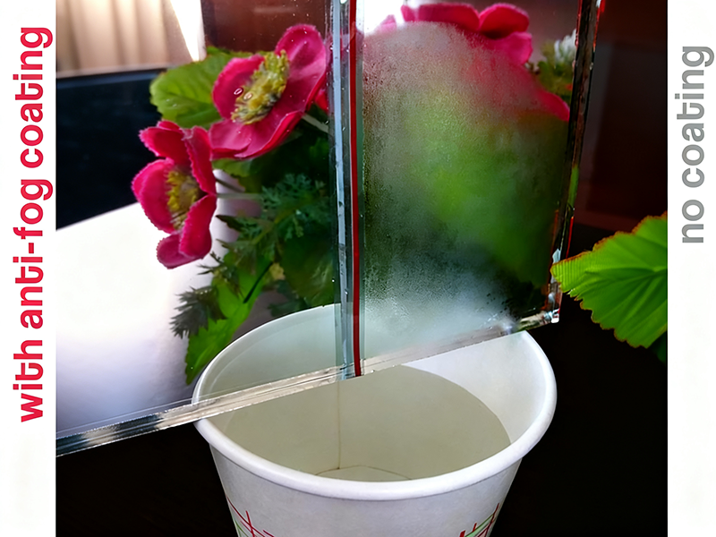 anti fog glass manufacture jinxiong factory