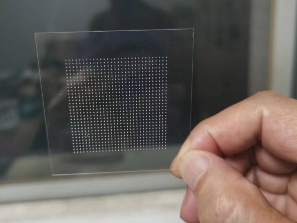 glass holes manufacture jinxiong factory jxoptics
